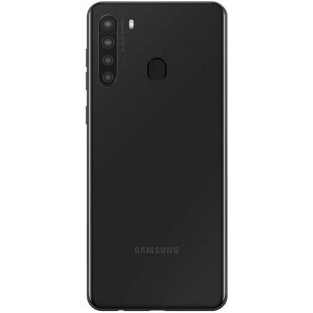 Samsung Galaxy A21 32GB 6.5 inches Quad Camera A215 Unlocked Black Single SIM (Renewed