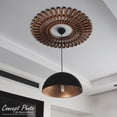 thumbnail image 5 of 20"OD x 7 3/8"ID x 1/2"P Empire Architectural Grade PVC Pierced Ceiling Medallion, 5 of 8