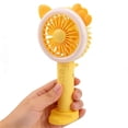 thumbnail image 4 of EGNMCR Fan, Ceiling Fan, Desk Fan, Portable Fan Summer USB Fan Cute Cats Handheld Folding Mini Fan Cartoons Style Portable Light-up Mini Fan For Students Small fan, 4 of 5