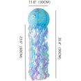 thumbnail image 2 of 4 farolillos de papel de sirena bajo el mar, decoraciones para fiestas, decoración colgante con bonitos deseos de medusas, tema del océano (rosa, verde, azul y morado) Sailing Electrónica, 2 of 5