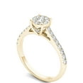 thumbnail image 2 of Imperial 1/2Ct TDW Diamond 10k Yellow Gold Cluster Engagement Ring (H-I, I2), 2 of 5