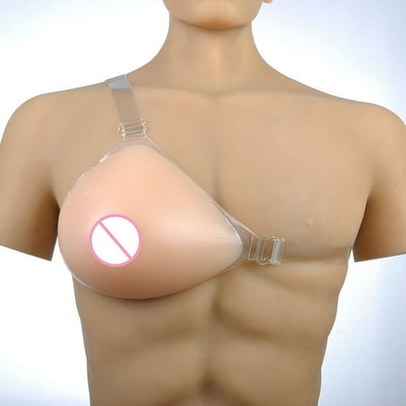 

Boobs Artificial Silicone Breast Forms For Single Shoulder Strap Postoperative Crossdress Breasts Chest Protection Sets