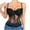 Black, variant on Women's Lace Sheer Cami Bustier Crop Corset Top Spaghetti Strap Mesh Going Out Tank Date Night Party Club Top