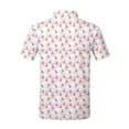 thumbnail image 3 of CAIVO Blouse Casual Button Front Graphic Shirt For Boys Comfortable Fit Knit Tops With Print For Everyday Wear Turndown Collar Solid Color Leisure Tops, 3 of 5