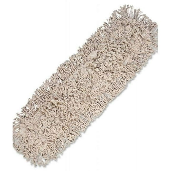 24 x 3 in. Mop Head - White - Dust & Cotton