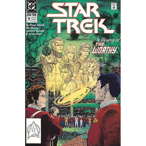 Star Trek (4th Series) #14 VF ; DC Comic Book