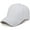 White, variant on Golf Visors For Men Hat Cotton Light Board Color Baseball Cap Men Outdoor Sun