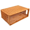 thumbnail image 1 of CRILSTYLEO Cesta De Almacenamiento De Plástico Y Rattan Estilo Japonés Para Organizar En Casa, 1 of 6