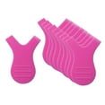 thumbnail image 1 of 10 piezas de silicona para extensiones de pestañas, rizador, permanente, reutilizable, para levantamiento de pestañas Rosa roja, 1 of 9