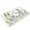 Placemats Family Table Holiday Tablecloths peach placemats table tyke