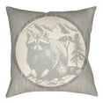 thumbnail image 2 of Artistic Weavers Lodge Cabin Raccoon Ridge Pillow Poly Filled 20' x 20', 2 of 9