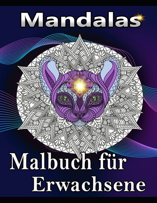 Mandala Malbuch für Erwachsene : Malbücher für Erwachsene-A4 Format