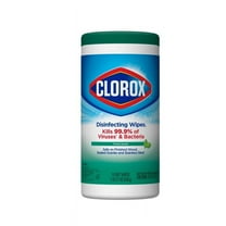 Clorox Disinfecting Wipes, Fresh Scent Canister 75 Wipes 2 Pack