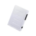 thumbnail image 2 of Langgg Transparent Portable File Case Box Office Double-buckle Container Desk with Handle Box Box Transparent Containers A5 Thin Black, 2 of 9