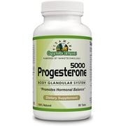 Progesterone 5000 - Body Glandular System - 90 Tabs - Dietary Supplement