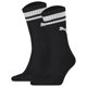thumbnail image 1 of PUMA Calcetines deportivos unisex, paquete de 2 - Crew Heritage, tenis, suela de rizo, rayas Negro 35-38, 1 of 3