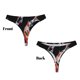 thumbnail image 3 of Balery Tricolor Koi Fish Trio Tangas de Algodón para Mujer con Estampado – Ropa Interior Sexy, Transpirable, G-string-Small, 3 of 6