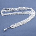 thumbnail image 1 of 1pcs 925 Sterling Silver 16-30 Inches Rolo Bead Figaro Chain Necklace for Men Women 9 Designs Fashion Jewelry, 1 of 5