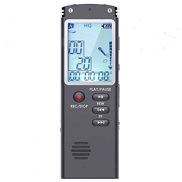 Grabadora de voz USB Disfrute Profesional Color Negro