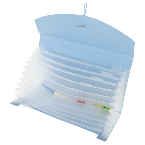 Lanyard Accordion Bag Expanding File Folder Document Organizer Accordion File Organizer