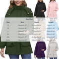 thumbnail image 3 of Raincoat for Women Waterproof with Hood Lightweight Fleece Raincoat for Hiking Trendy Windbreaker Outdoor Rain Jacket, 3 of 7