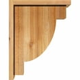 thumbnail image 3 of 8"W x 14"D x 18"H Alpine Rough Sawn Corbel w/Backplate, Western Red Cedar, 3 of 9