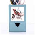 thumbnail image 1 of Branch Birds Flower Art Deco Fashion Desk Supplies Organizer Pen Holder Card, 1 of 3