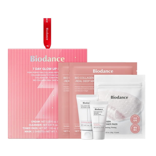 Kit de cuidado de la piel BIODANCE 7 Day Glow Up Collagen Set