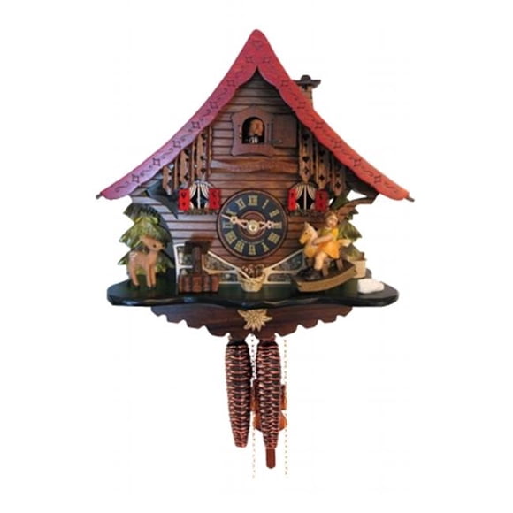 tler Horloge Coucou à Poids - Taille Complète