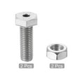 thumbnail image 3 of Unique Bargains Fixations Hexagonales M10x30mm Vis Creuses avec Écrous 2 Pack, 3 of 5