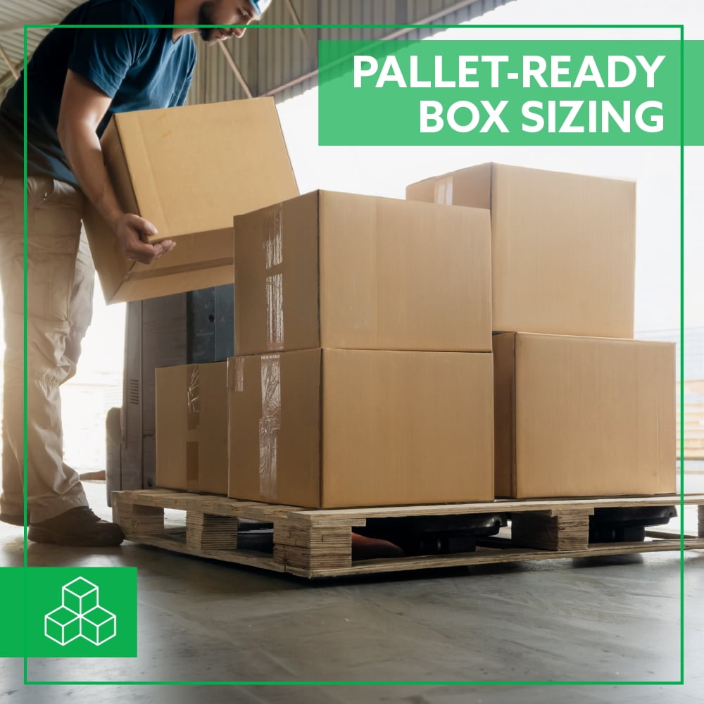 20" x 18" x 18" Bulk Boxes for Shipping, Mailing, Packing, Packaging and Storage, 200-CT Pallet