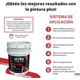 thumbnail image 2 of Cubeta de Pintura Vinilica Acrilica Ultracolor Plus Color Blanco Mate 19L, 2 of 4