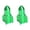 Green, variant on Weloille 2Pcs Aluminum Alloy Shape Bike Valve Cap