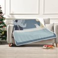 thumbnail image 7 of Yayeee Throw Blanket for Couch Soft Warm 50" x 60" Sofa Chair Bed Decoration, Cute Animals, 7 of 7