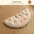 thumbnail image 5 of CZMJY Convertible Lazy Chair Cushion a Soft Egg Swing Chair Pad and Floor Mattress Cushion Designed to Offer Versatile Comfort for Lazy Chairs Swings and Floor Seating Green, 5 of 13
