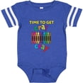 thumbnail image 3 of Inktastic Time to Get Cray Cray Crayons Humor Boys or Girls Baby Bodysuit, 3 of 5