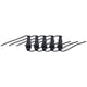 thumbnail image 3 of Conector eléctrico para coche de 5 vías, resistente al agua, antillamas, antioxidante, conector de cable automotriz, 1P, negro, 3 of 14