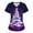 Purple, variant on QATAINLAV Nursing Scrub Tops for Women Shiny Christmas Tree Scrubs Short Sleeve V Neck Stretch Medical Scrub Shirts Xmas Holiday Working Uniform Blouse with Pockets Cyber and Monday Deals Purple L