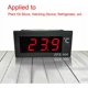 thumbnail image 5 of Pantalla de temperatura ZFX-900 con medidor de temperatura digital inteligente integrado para refrigeradores y congeladores, 5 of 5
