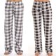 thumbnail image 4 of Pantalones casuales de cuadros clásicos para mujer de primavera y otoño, pantalones holgados para mujer, 4 of 6