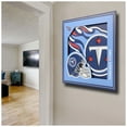 thumbnail image 3 of Tennessee Titans 12'' x 12'' 3D Logo Wall Art, 3 of 4
