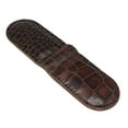 thumbnail image 5 of Men's Slim Croco Leather Strong Magnetic Money Clip Croco Brown, 5 of 6