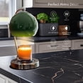 thumbnail image 3 of WARMCITY Candle Melting Lamp, Wide Base Scented Candle Warmer Lamp with Timer and Dimmer, Adjustable Candle Melting Lattern, Home Decor Table Lamp (Green), 3 of 7