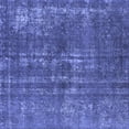 thumbnail image 1 of Ahgly Company Machine Washable Indoor Square Oriental Blue Industrial Area Rugs, 3' Square, 1 of 4