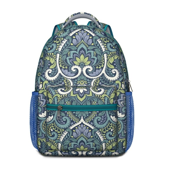 Ethnic Retro Style Waterproof Bookbag - Lightweight & Ergonomic for Teens