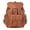 Brown, variant on Men's Retro Large Capacity First Layer Cowhide Backpack,Brown