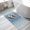 Blue, variant on Mint Green Sheep Skin Bathroom Rugs Non Slip Washable Bath Mat Absorbent Low Pile Front Door Mat Ombre Farmhouse Animal Print Indoor Doormat for Kitchen Entryway Shower Decor Accessories 15.7"x23.6"