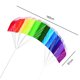 thumbnail image 2 of Cometa Dual Line Stunt Power Kites Soft Parafoil Kite para playa (160 cm 13 colores Tmvgtek libre de BPA, 2 of 6