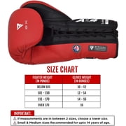 RDX Professional Boxing Fight Gloves, APEX Lace-Up Competition Fighter Gloves, Super Skin Maya Hide Leather, Padded Wrist Support, Multi-Layered, Traditional Extra Long Laces for Firm Secure Fit
