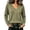 Army Green, variant on Sweaters for Women Polyester Spandex Slim Fit V Neck Long Sleeve Diamond Open Knit Ribbed Cuffs and Hem Solid Casual Fall